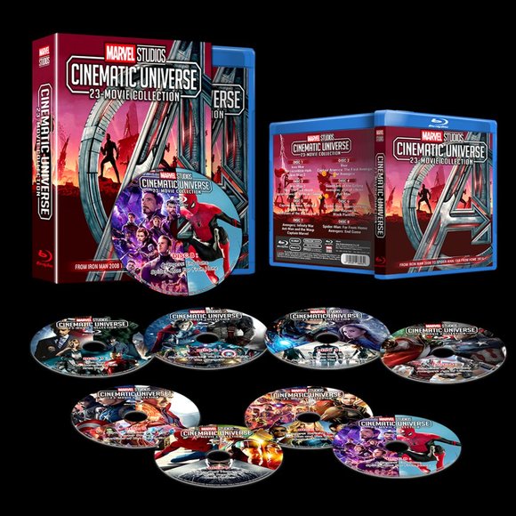 Marvel Studios Cinematic Universe 23-Movie Collection BLU-RAY Box Set - MCU Set - Picture 1 of 3